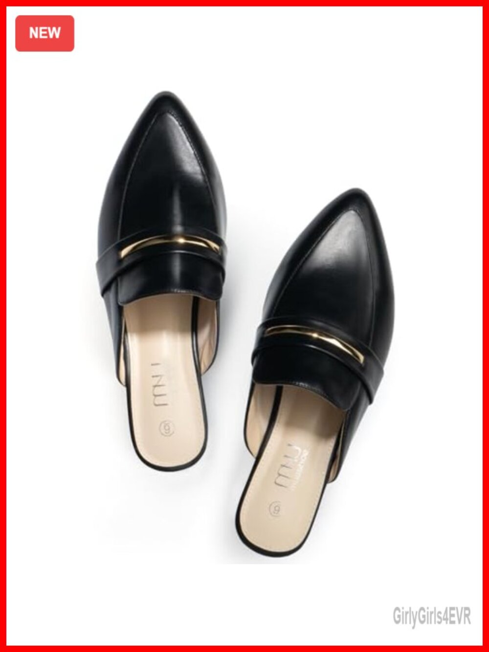 Suede Mules Pointed Toe Slip On Backless Loafers Cushioned Insole
